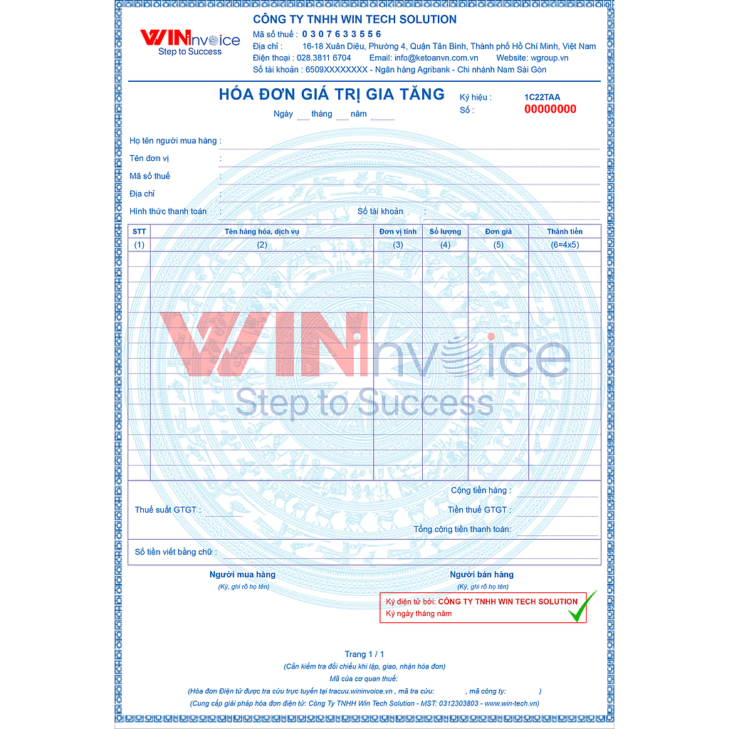 Token dịch vụ đăng ký mới 2 năm